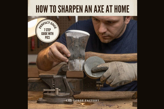 How to Sharpen an Axe, Step-by-Step Guide with Pics